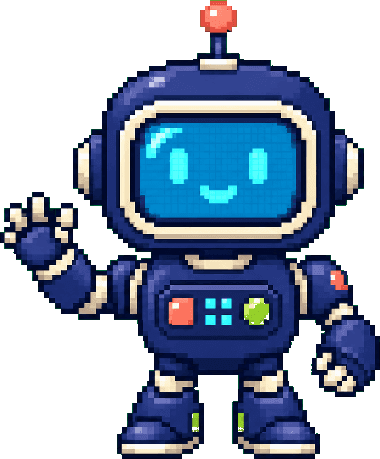 Orbira Labs pixel maskotu